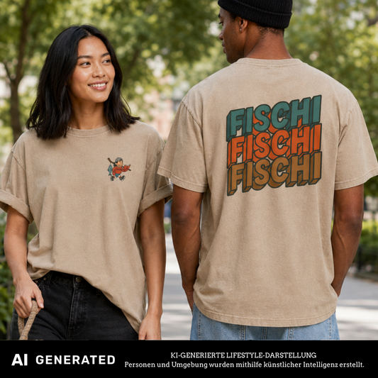 Fischi Oversized Shirt Daniel Fischbuch X The Squad