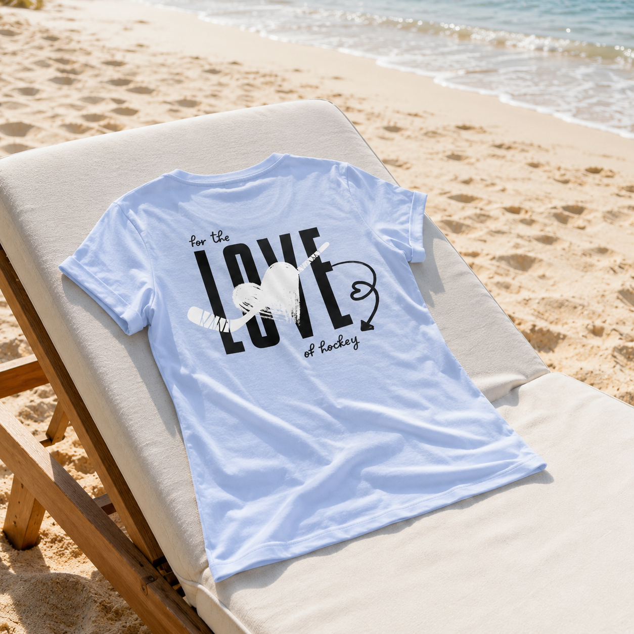 For the Love of Hockey Ladies Shirt