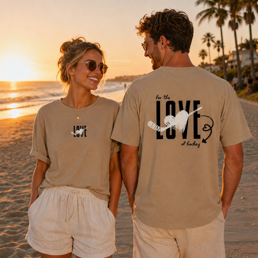 For the Love of Hockey Oversized Shirt