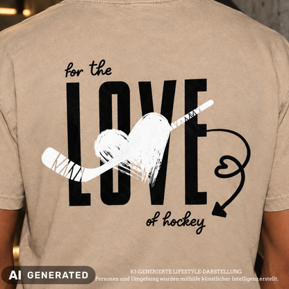 For the Love of Hockey Oversized Shirt