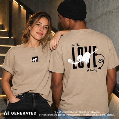 For the Love of Hockey Oversized Shirt