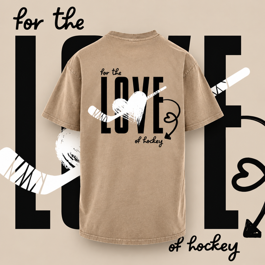 For the Love of Hockey Oversized Shirt