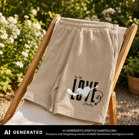 For the Love of Hockey Vintage Heavy Shorts