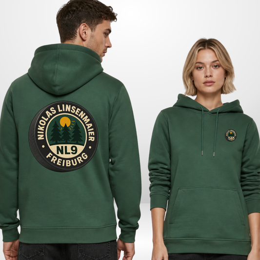 "GIVE A PUCK" Nikolas Linsenmaier X The Squad Heavy Hoodie