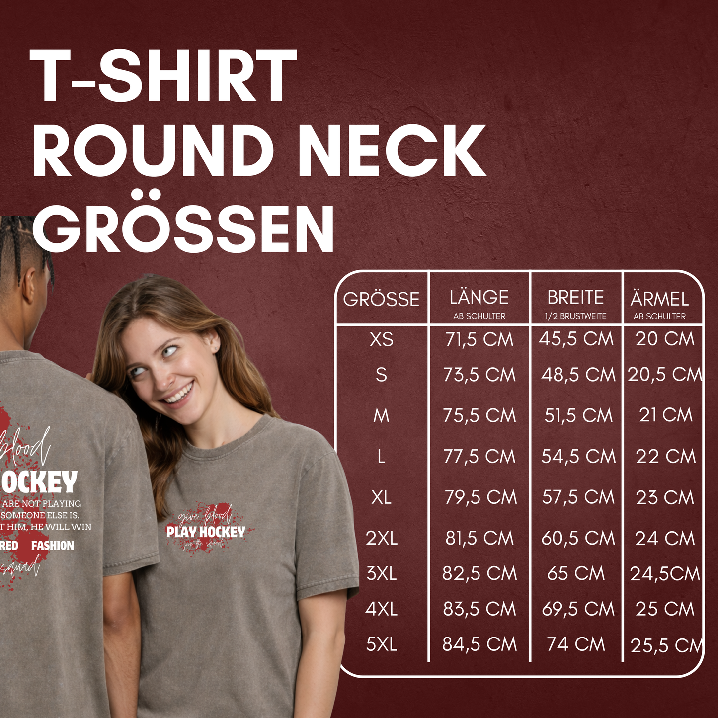 "GIVE BLOOD" The Squad Acid Washed T-Shirt