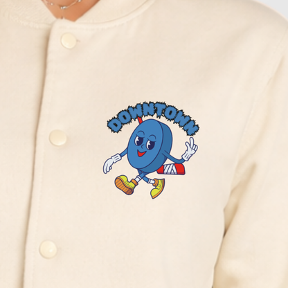 "GREETINGS" Constantin Braun X The Squad College Jacke