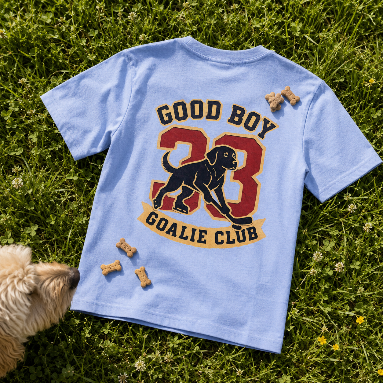 Good Boy Goalie Club Kids Shirt