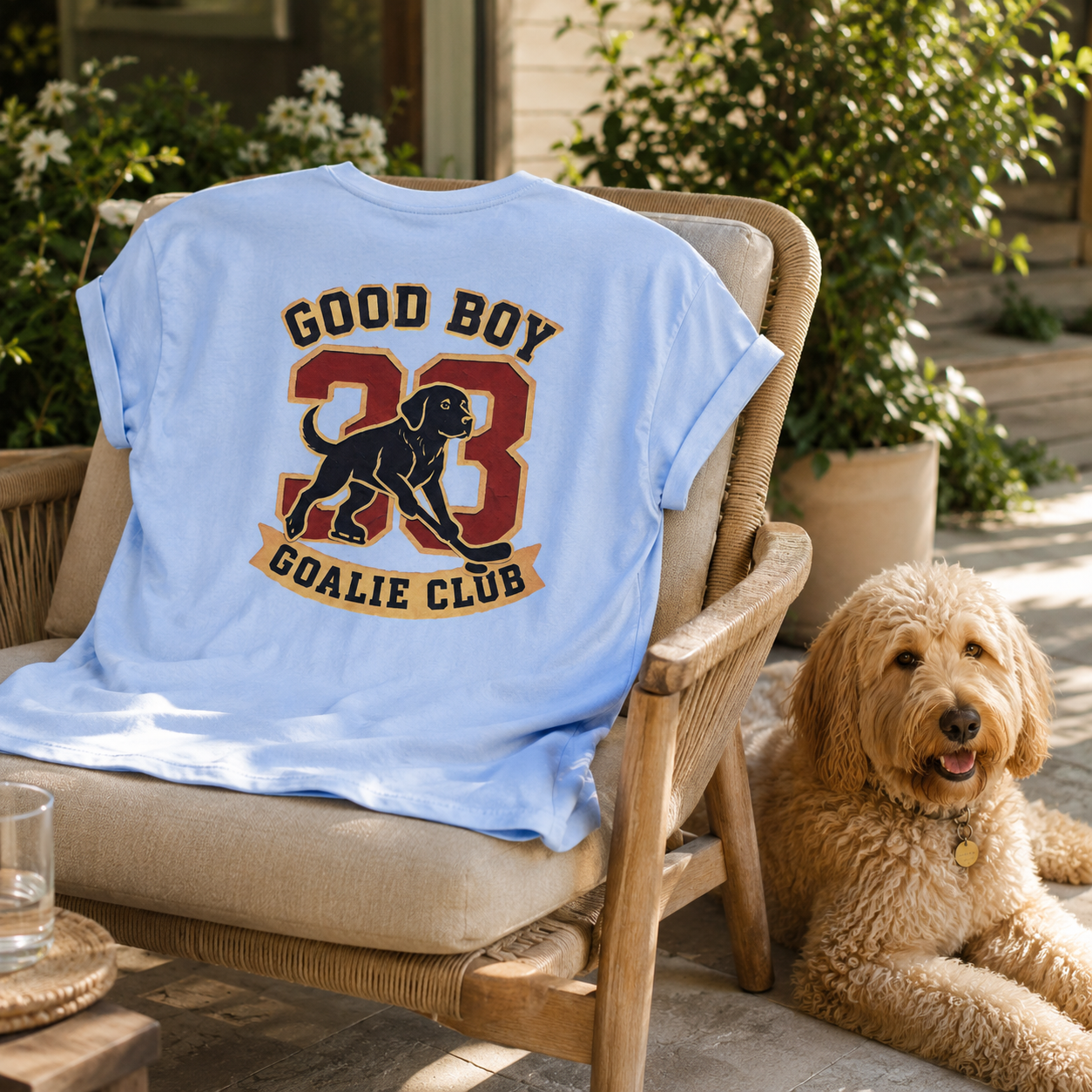 Good Boy Goalie Club  Ladies Shirt