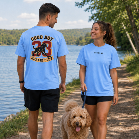 Good Boy Goalie Club Oversized Shirt