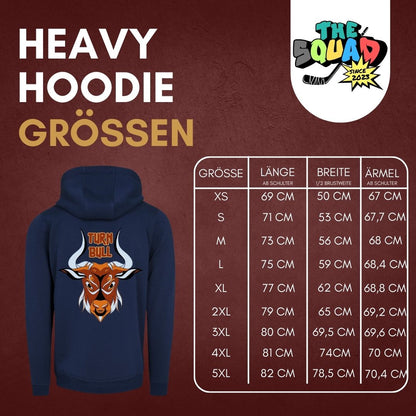 Travis Turnbull Hoodie Größentabelle