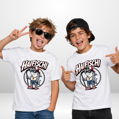 "HAIFISCHI" Daniel Fischbuch X The Squad Kids T-Shirt