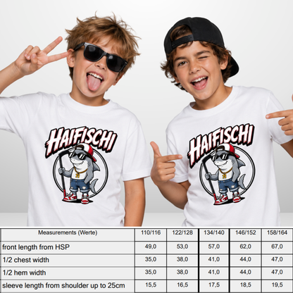"HAIFISCHI" Daniel Fischbuch X The Squad Kids T-Shirt