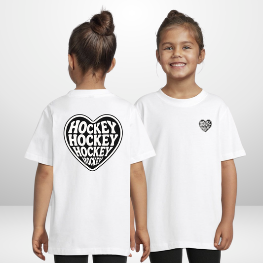 "HEART OF HOCKEY" The Squad Kids T-Shirt