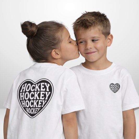 "HEART OF HOCKEY" The Squad Kids T-Shirt