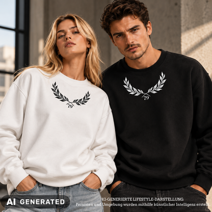 "HERITAGE" Ultra Heavy Cotton Crewneck Calvin Pokorny X The Squad