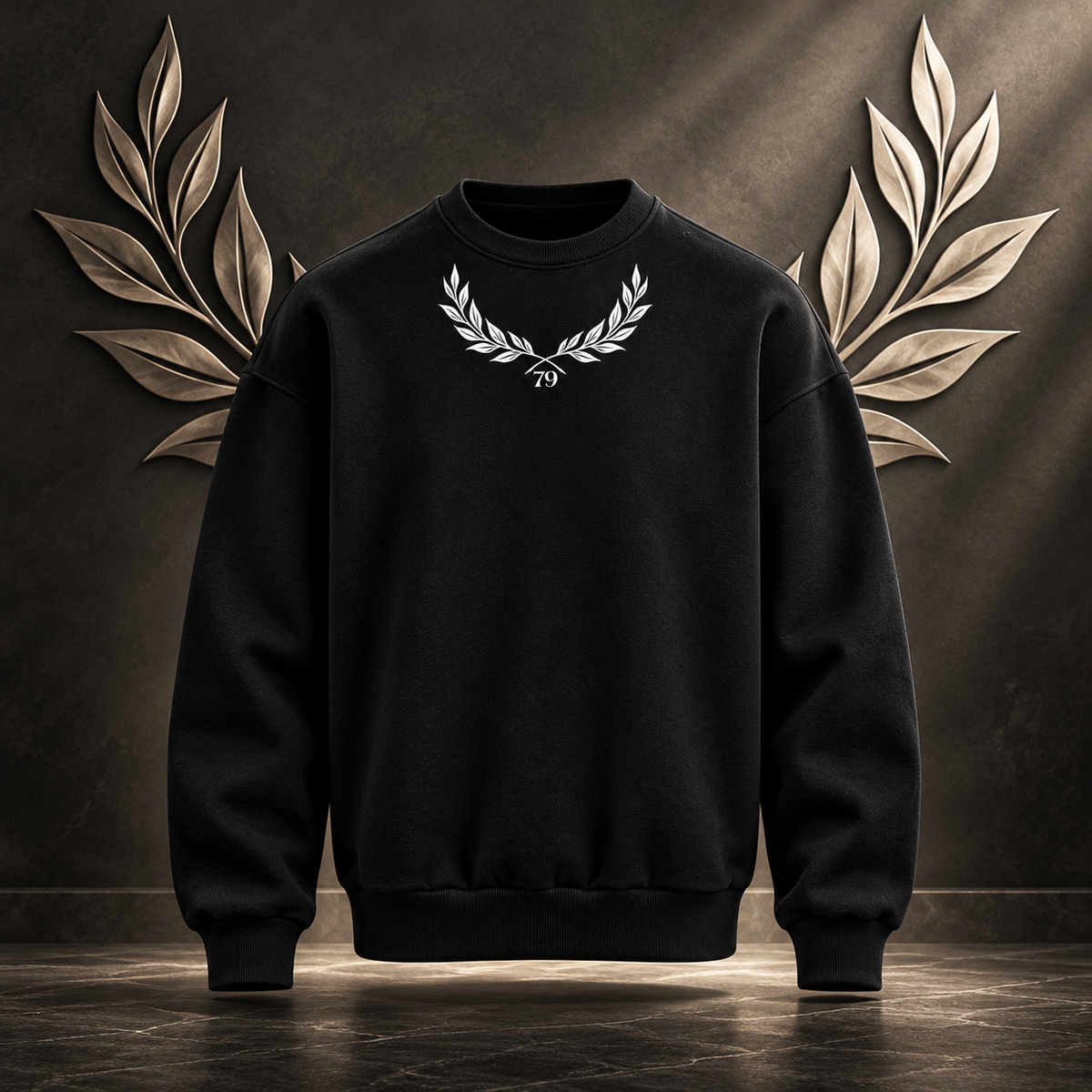 "HERITAGE" Ultra Heavy Cotton Crewneck Calvin Pokorny X The Squad