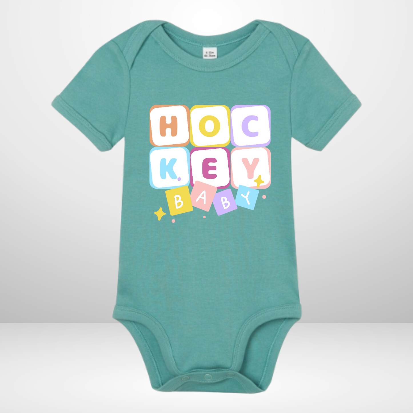 "HOCKEY BABY" The Squad Hockey Baby Bodysuit / Strampler in 2 Farben