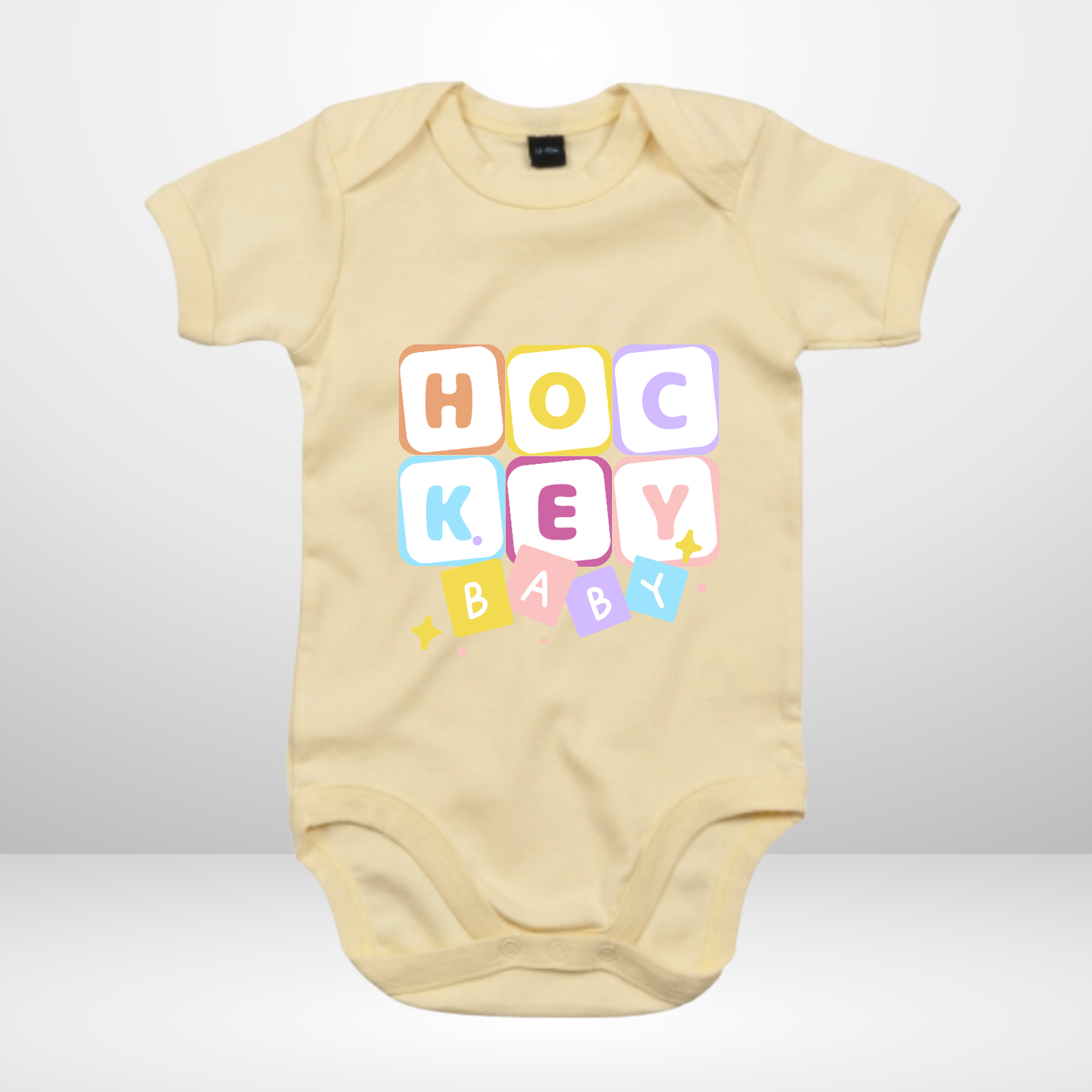 "HOCKEY BABY" The Squad Hockey Baby Bodysuit / Strampler in 2 Farben