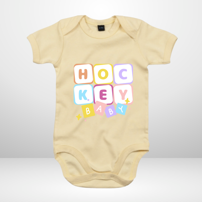 "HOCKEY BABY" The Squad Hockey Baby Bodysuit / Strampler in 2 Farben