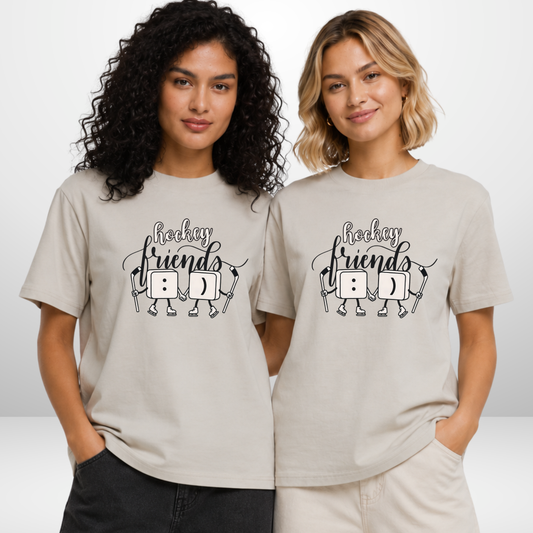 "HOCKEY FRIENDS" The Squad Hockey Ladies T-Shirt