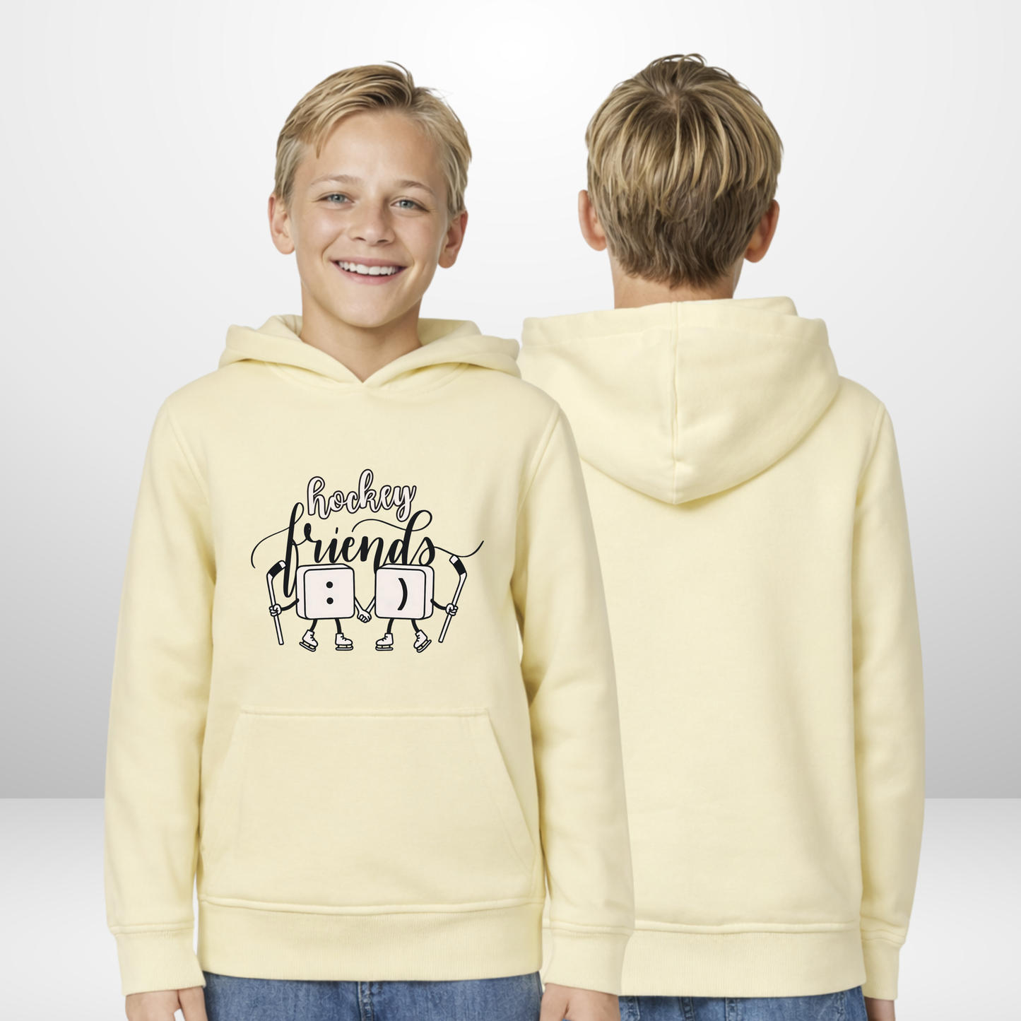 "HOCKEY FRIENDS" The Squad Kids Hoody
