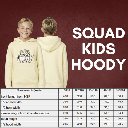 "HOCKEY FRIENDS" The Squad Kids Hoody
