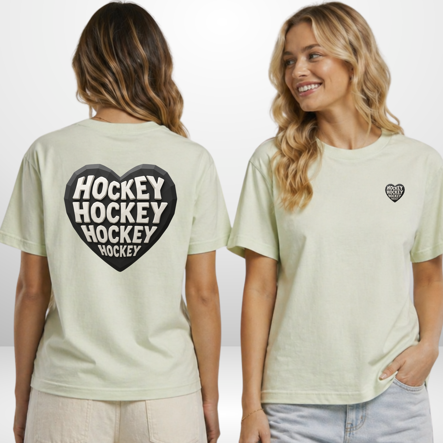 "HOCKEY HEART" The Squad Ladies Shirt