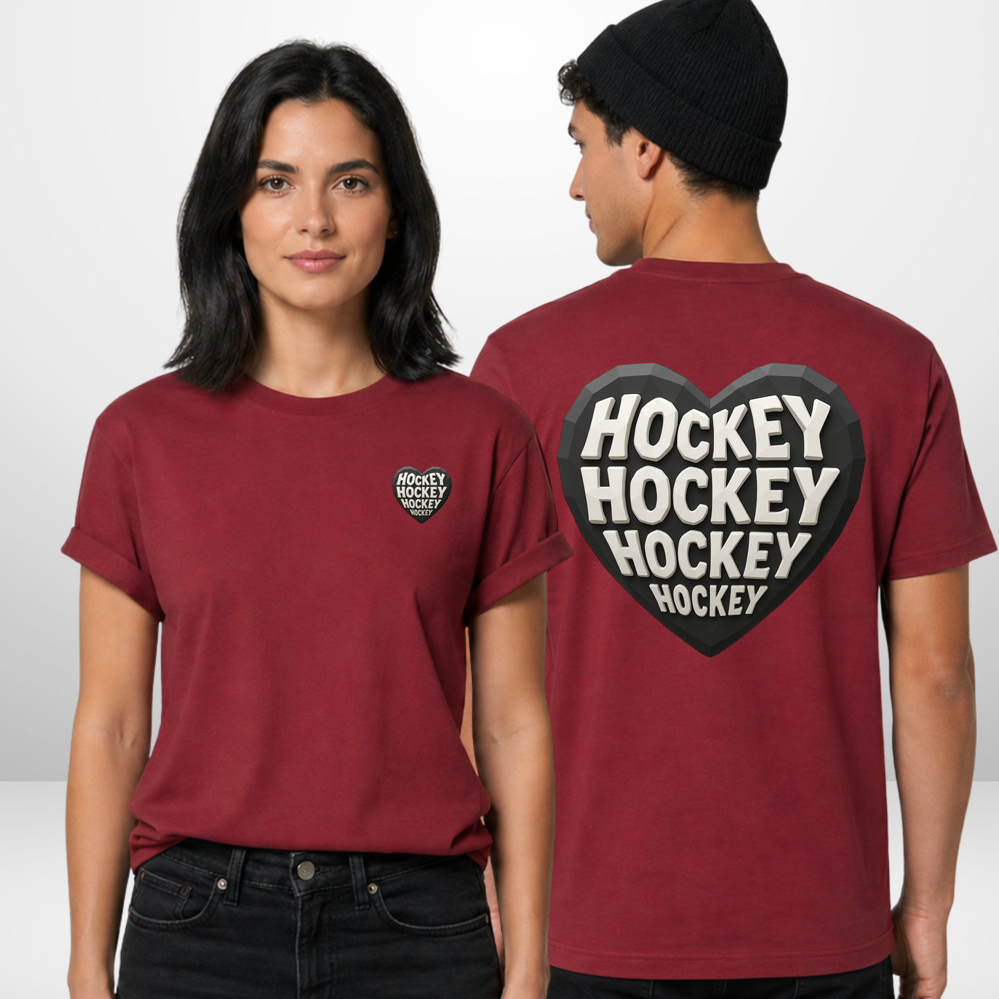 "HOCKEY HEART" The Squad T-Shirt
