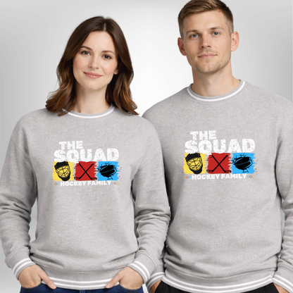 "HOCKEY ICONS" The Squad College Sweat Crewneck