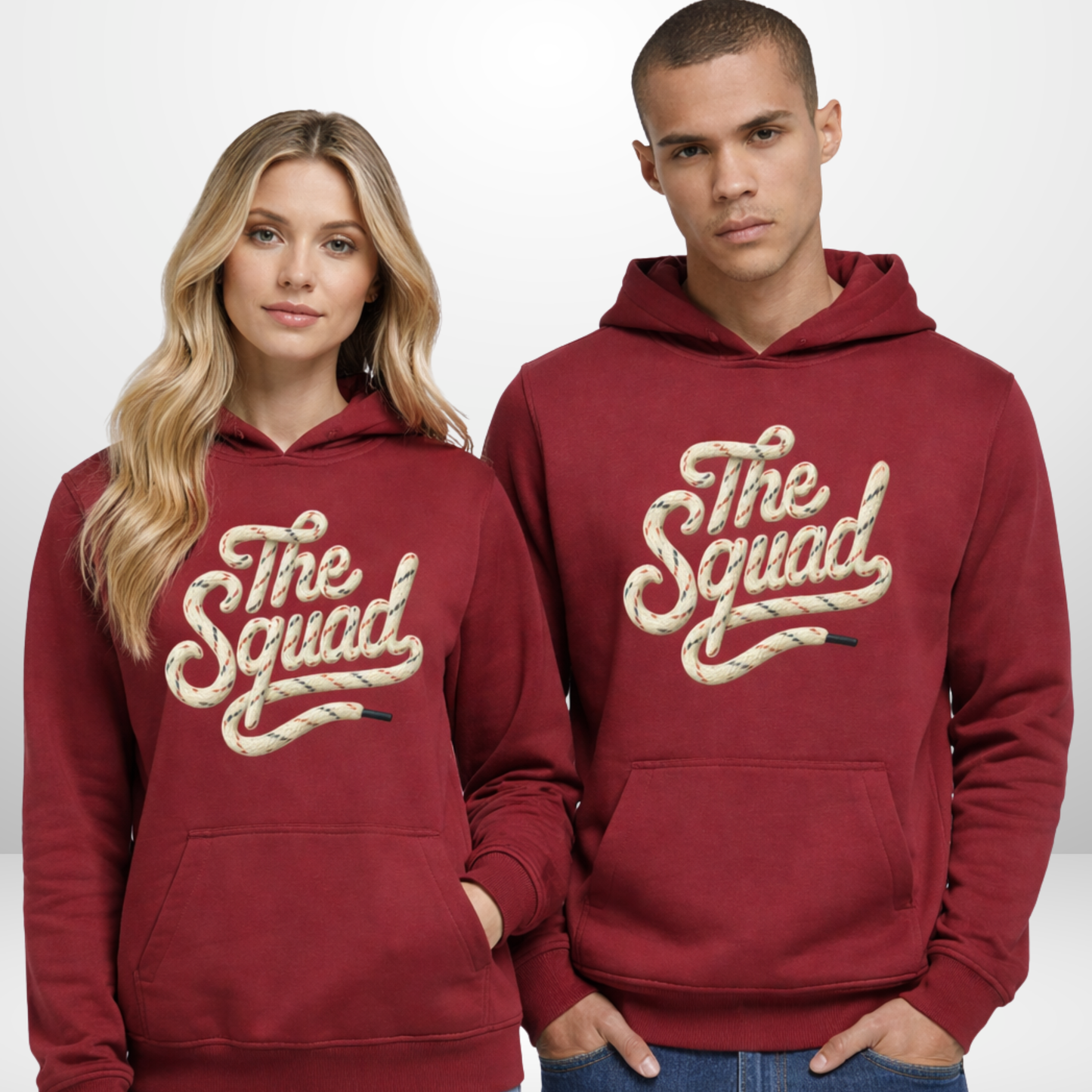 "HOCKEY LACES" The Squad Heavy Hoody