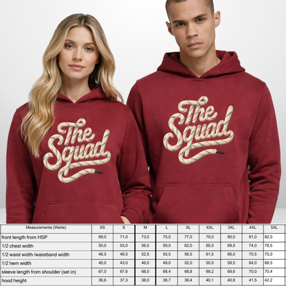 "HOCKEY LACES" The Squad Heavy Hoody