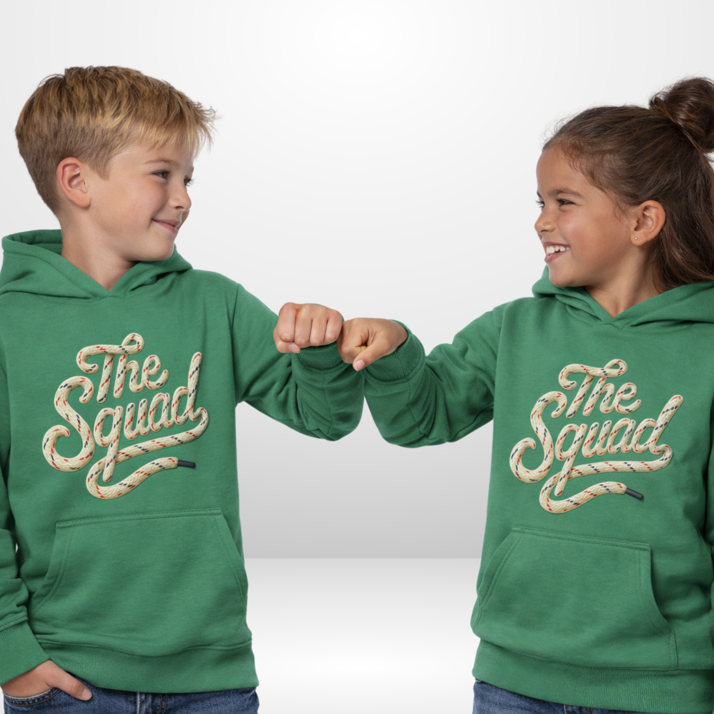 "HOCKEY LACES" The Squad Kids Hoody