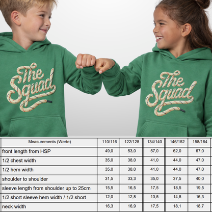 "HOCKEY LACES" The Squad Kids Hoody