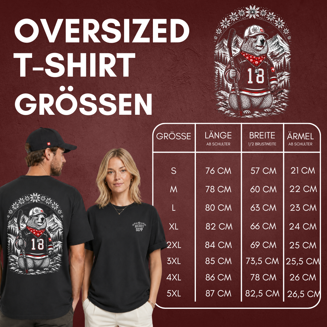 "HOCKEY SEPP" Lua Niehus X The Squad Oversized Shirt