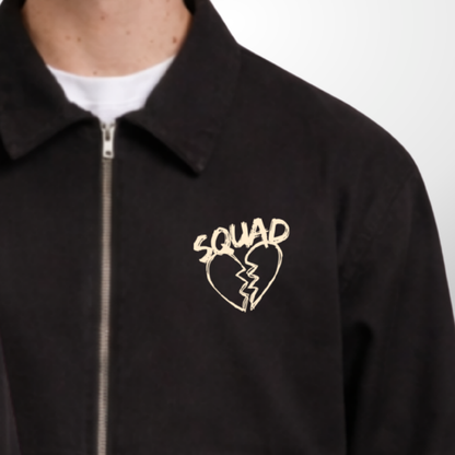 "HOCKEY WILL FIX IT" The Squad Workwear Jacket in 2 Farben