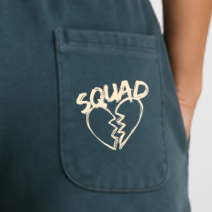 "HOCKEY WILL FIX IT" The Squad Vintage Heavy Shorts