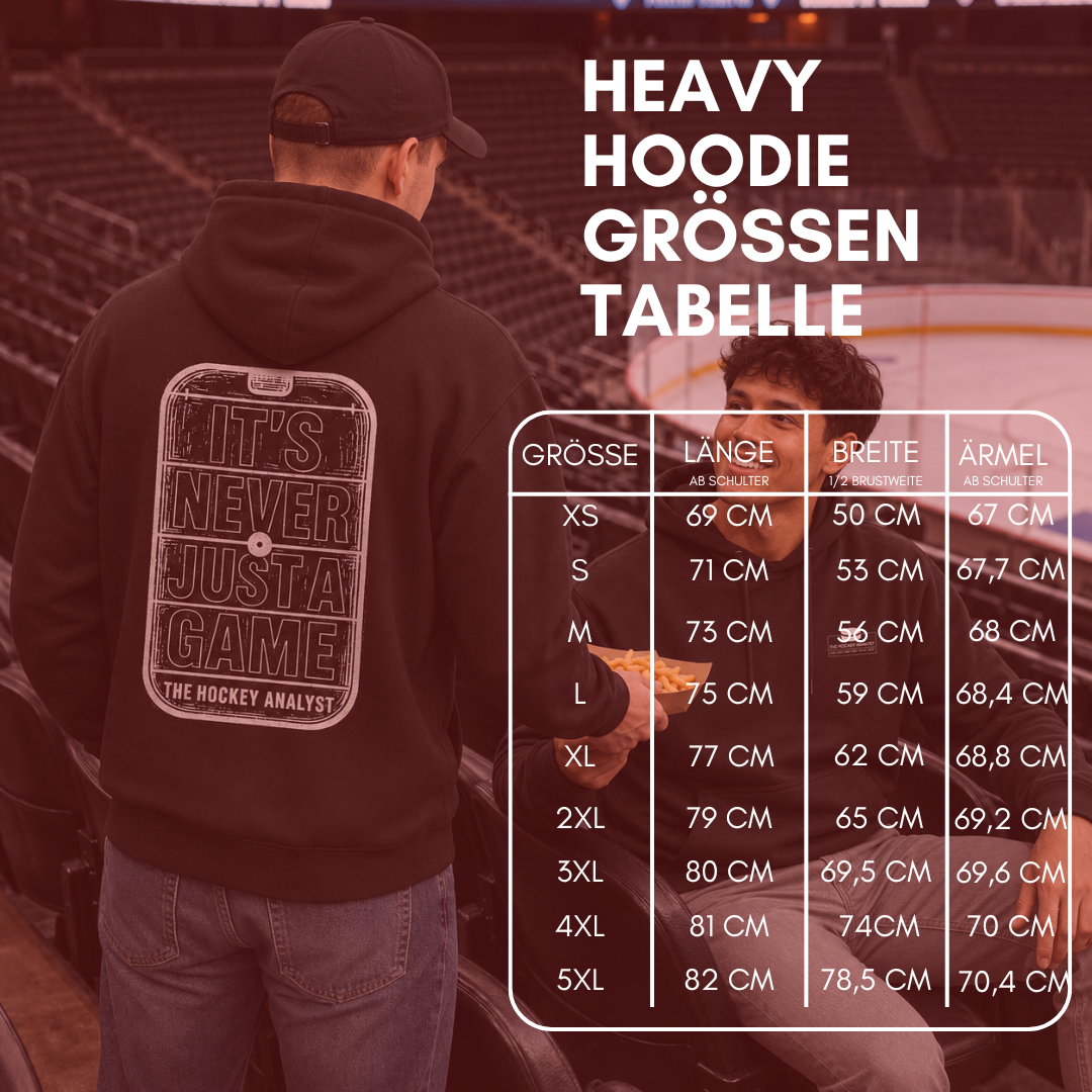 It´s Never Just A Game Hoody The Hockey Analyst X The Squad