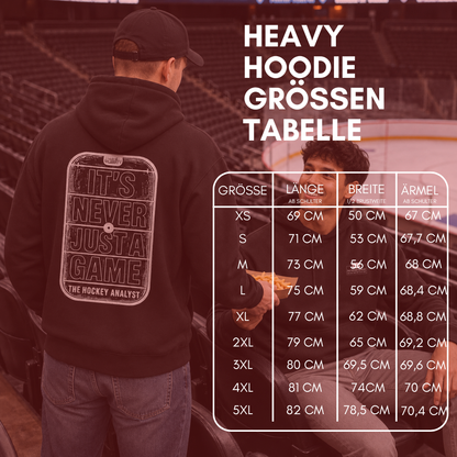 It´s Never Just A Game Hoody The Hockey Analyst X The Squad