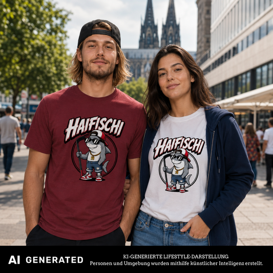 Haifischi Shirt Daniel Fischbuch X The Squad