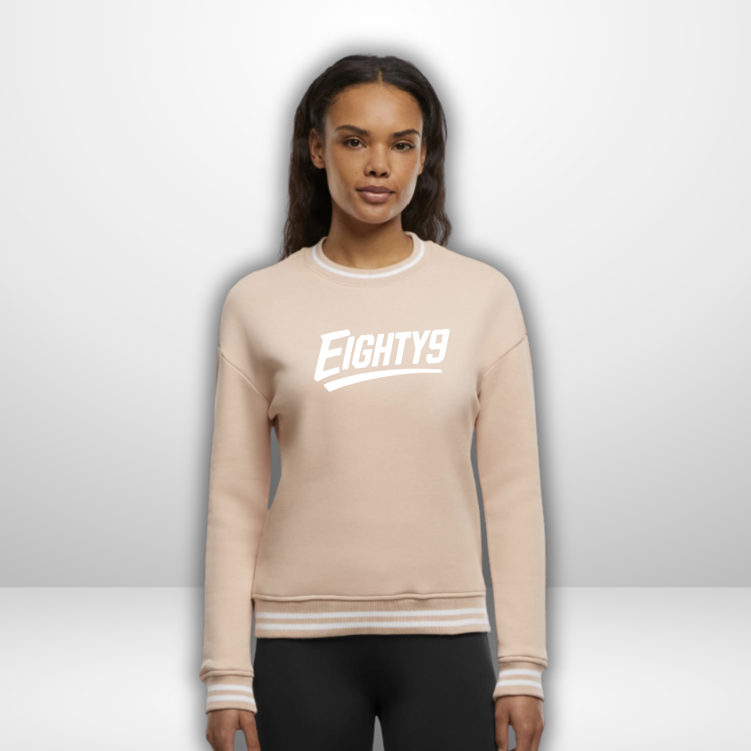 Hans Detsch "Eighty9" Ladies College Sweat Crew