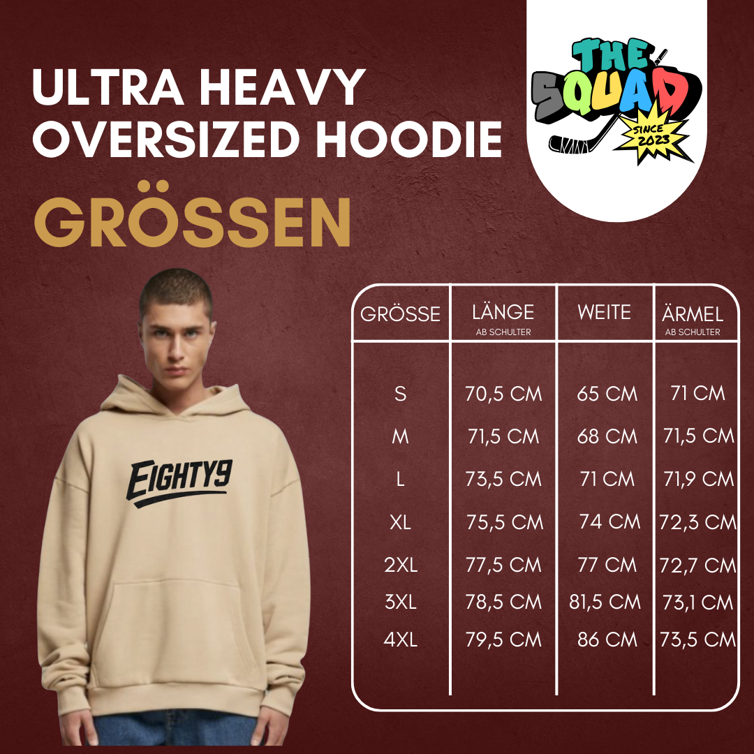 Hans Detsch "Eighty9" Oversized Hoodie