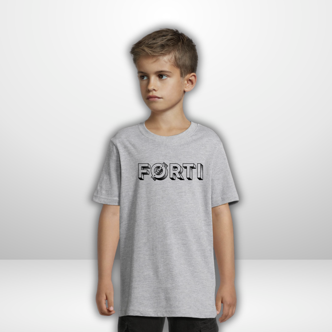 Henrik Haukeland "FØRTI DAG" Kids T-Shirt in 2 Farben