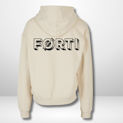 Henrik Haukeland "FØRTI DAG" Ultra Heavy Oversized Hoodie