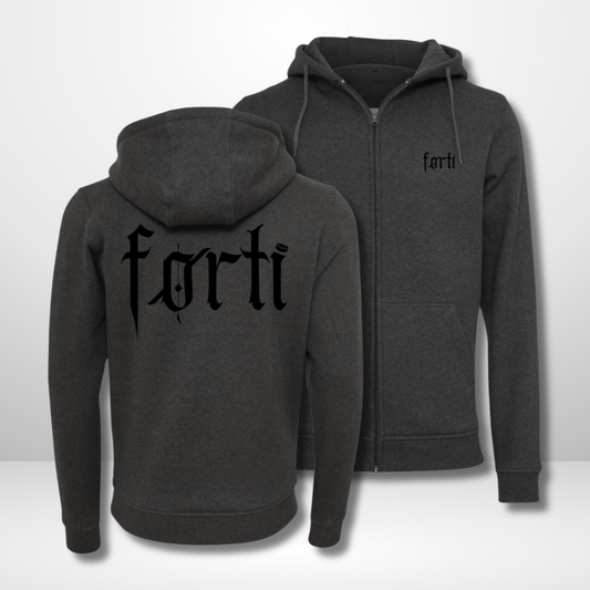Henrik Haukeland "FØRTI NATT"  Zip Hoodie * AB 07.09.25