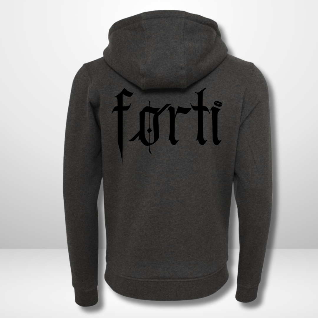 Henrik Haukeland "FØRTI NATT"  Zip Hoodie