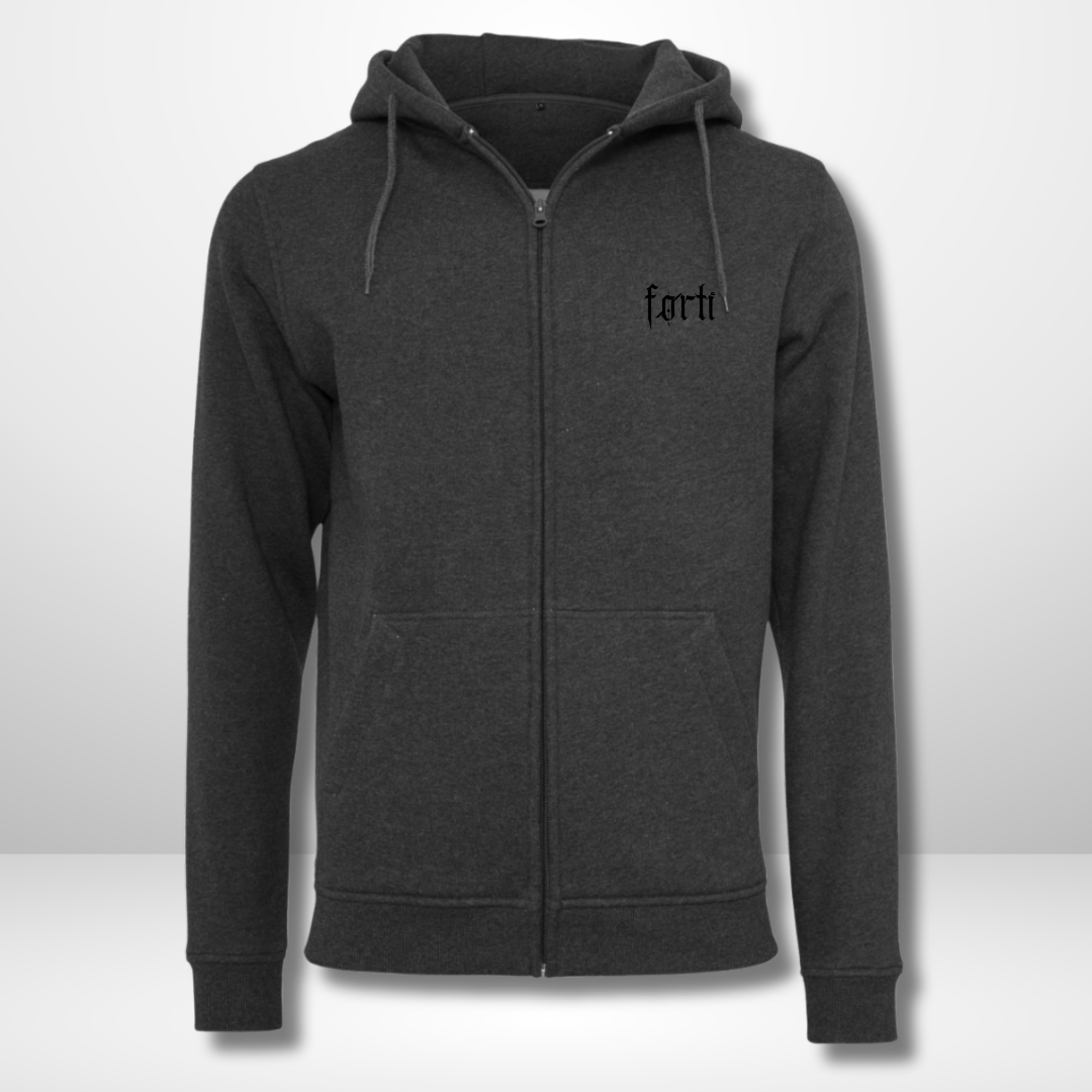 Henrik Haukeland "FØRTI NATT"  Zip Hoodie