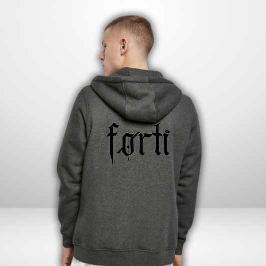 Henrik Haukeland "FØRTI NATT"  Zip Hoodie