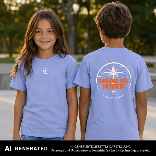 Hits Different Kids Shirt Julian Chrobot X The Squad