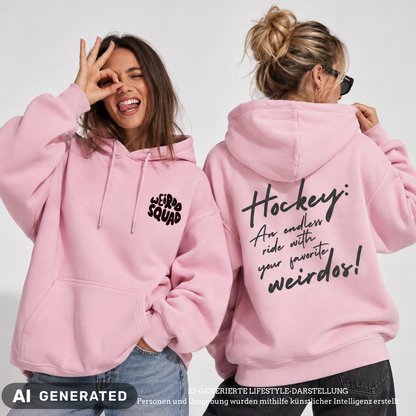 LIMITED DROP PRE-SALE Hockey Weirdos Ladies Loose Fit Hoody