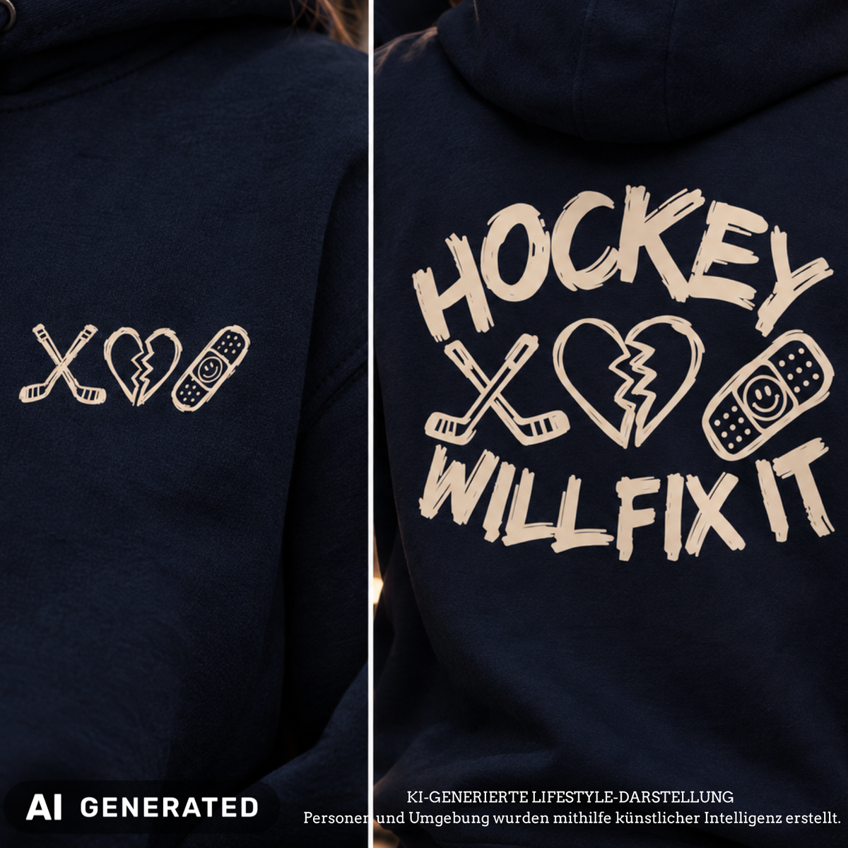 Hockey Will Fix It Heavy Hoody
